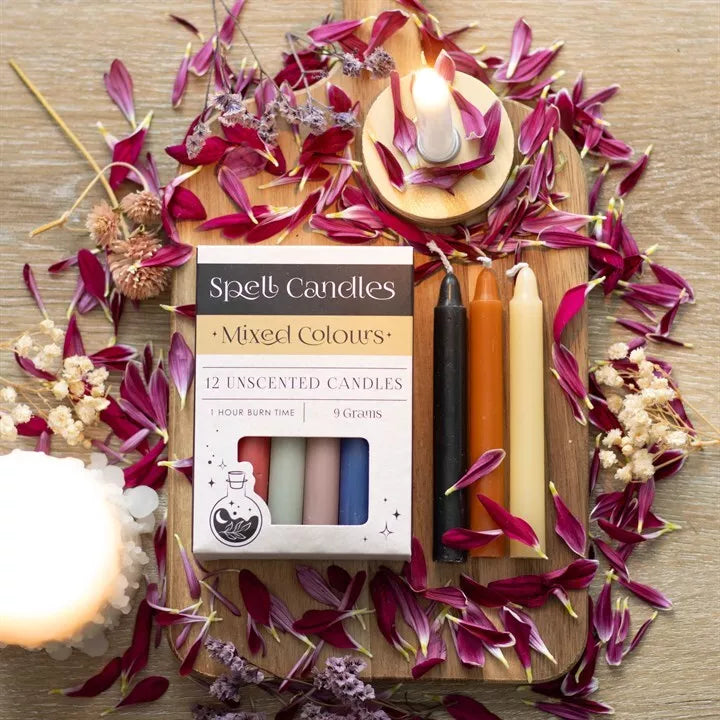 🕯️✨ 12 x Herbal Magick Spell Candles – Multiple Options Available! ✨🕯️