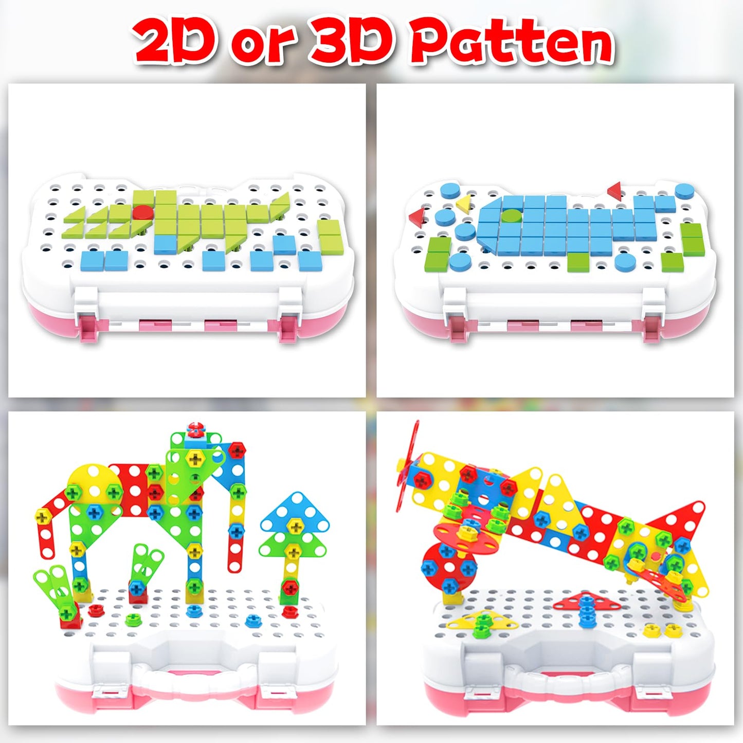 🧩🚀 240pc Building Blocks Set 🚀🧩