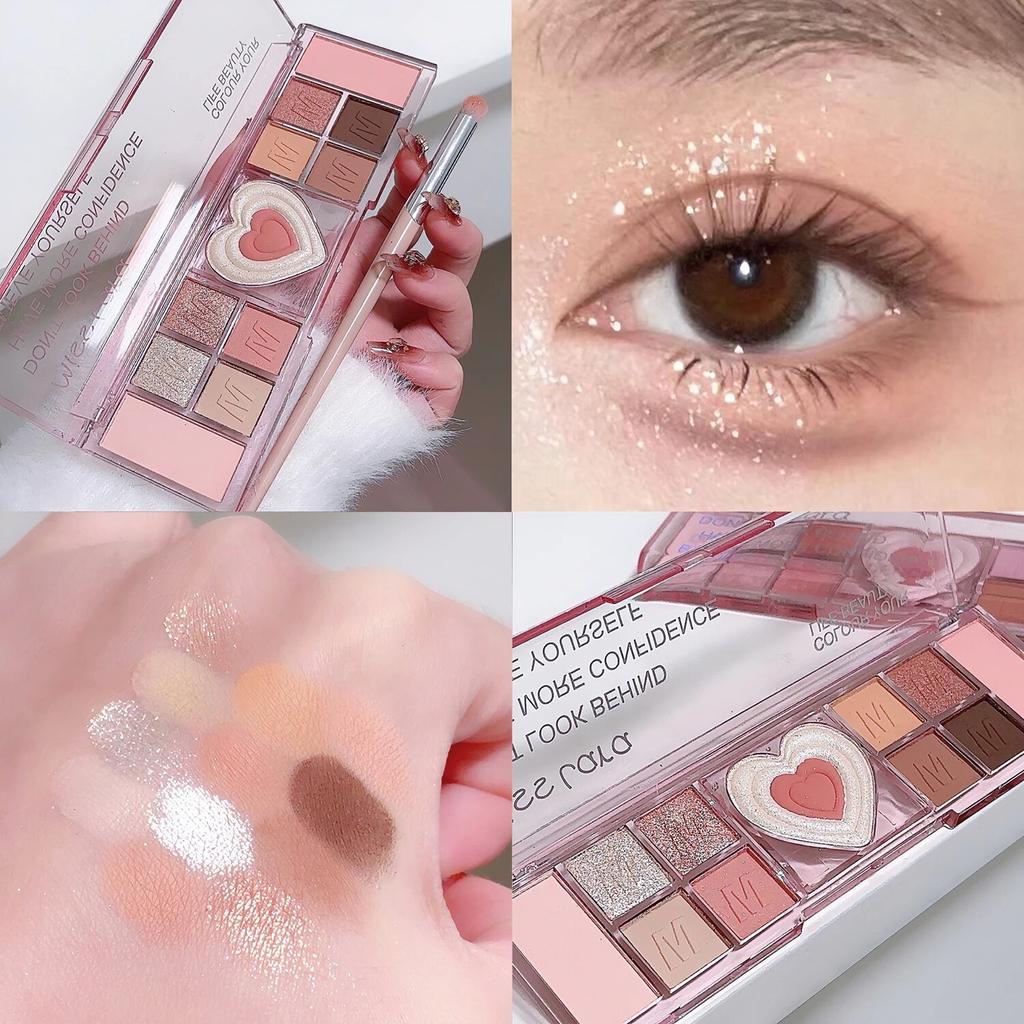 12 Colours Heart Eyeshadow Palettes