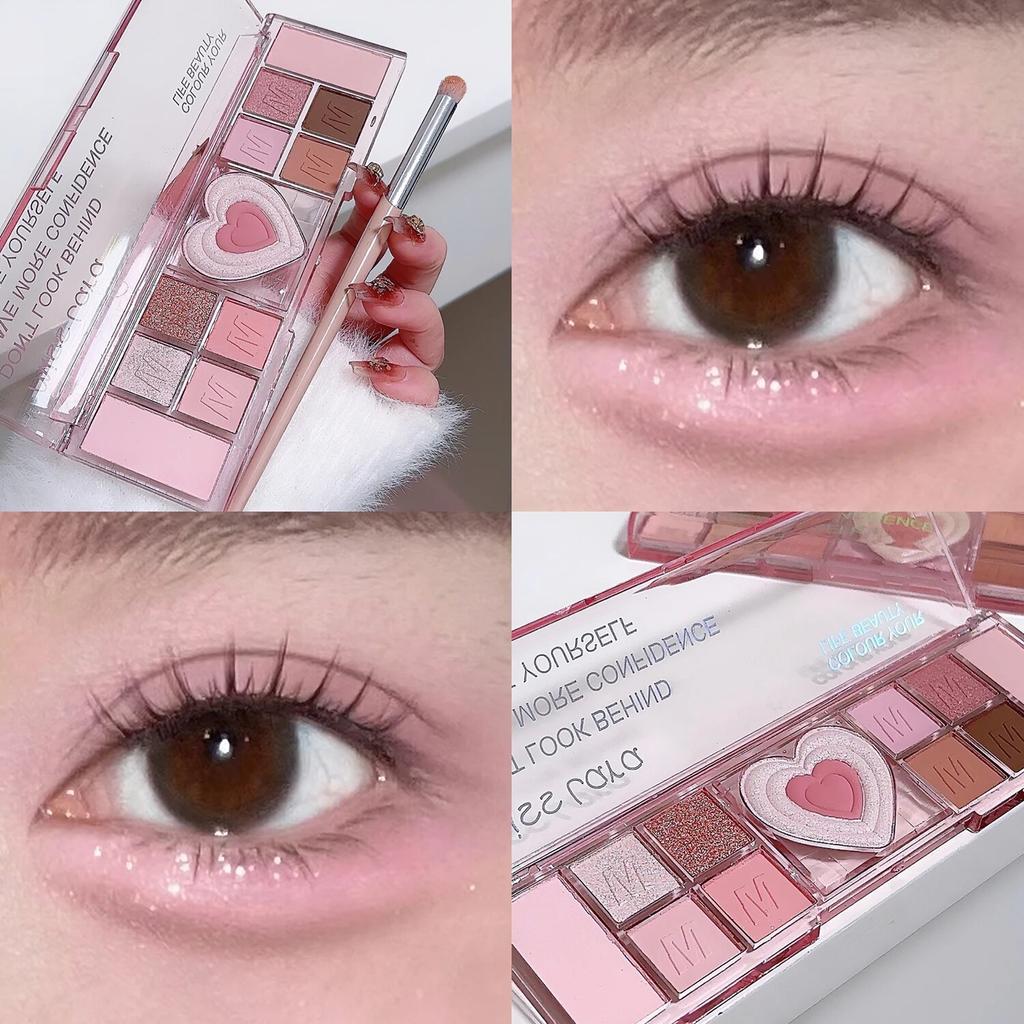 12 Colours Heart Eyeshadow Palettes