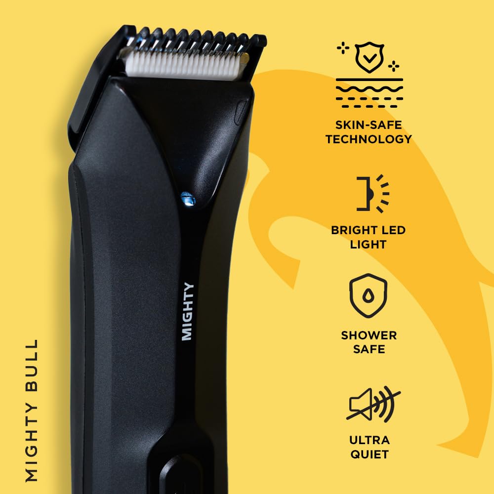The Tamer Manscaper: Premium Waterproof Body Hair Trimmer for Men
