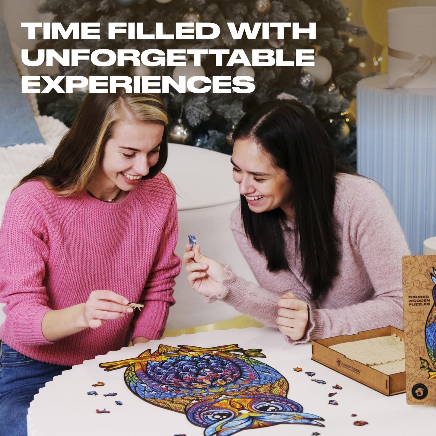 186pc Charming Owl Wooden Jigsaw