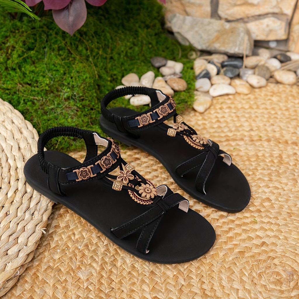 🌸 Bohemian Flat-Bottomed Women’s Sandals