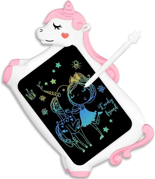 🦄✨ 10-Inch Unicorn LCD Drawing Tablet for Kids ✨🦄