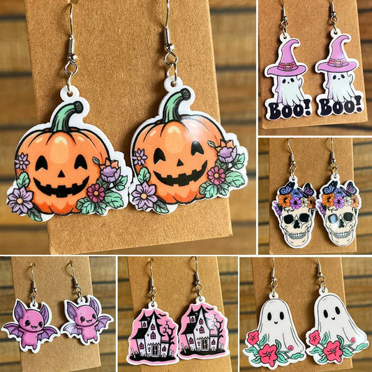 🦇 Cute Halloween Earrings 🎃