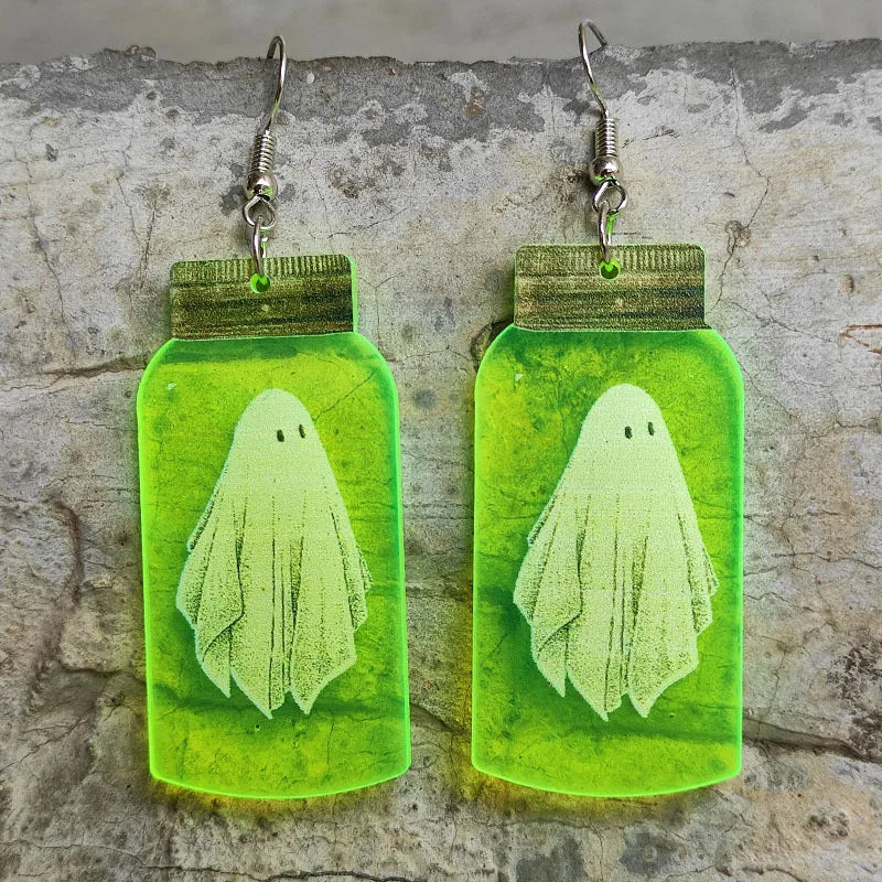 👻  Spooky Earrings 💀