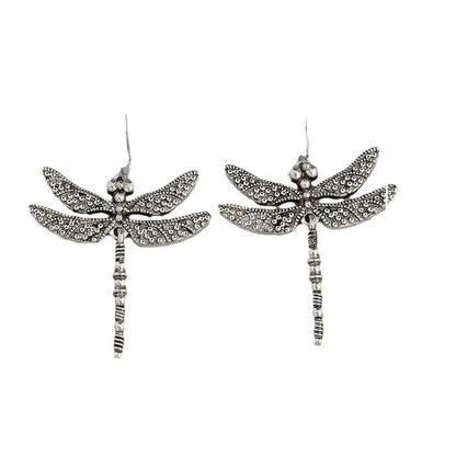 ✨ Retro Vintage Style Dragonfly Drop Earrings ✨