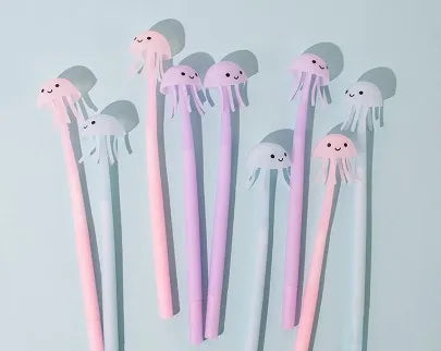 🌊 6pc 3D Jellyfish Pen Set 🌊