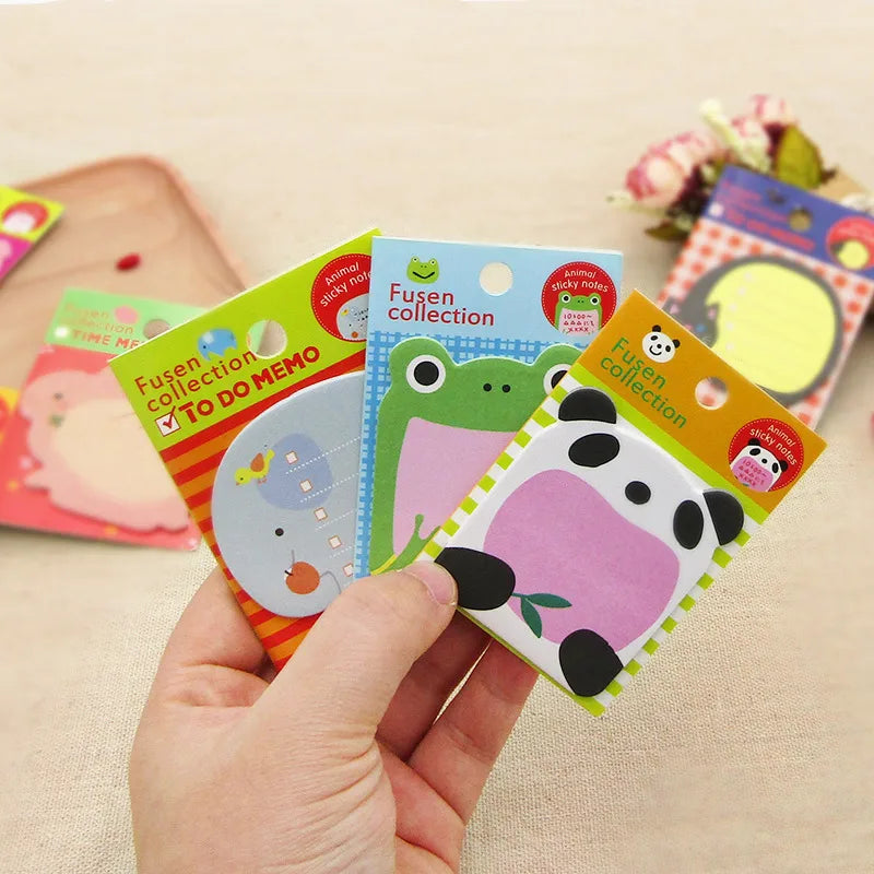 🐸 8pc Animal Post-it Notes Set 🐸