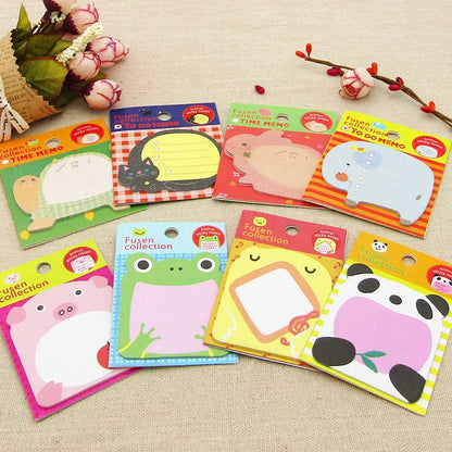 🐸 8pc Animal Post-it Notes Set 🐸