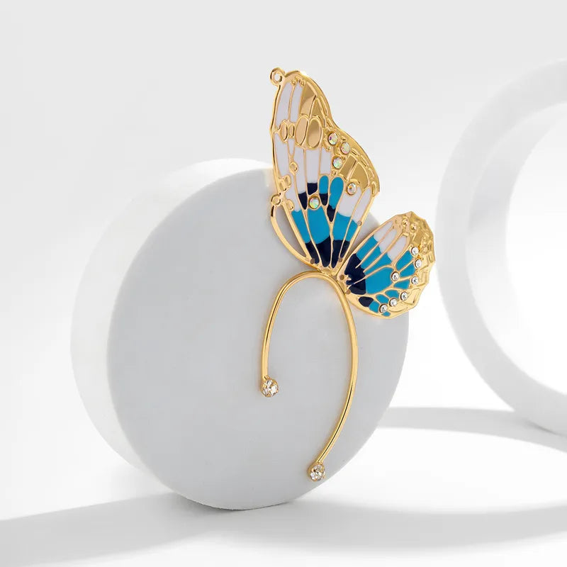 🦋💙 Elegant Sweet Butterfly Ear Cuff 💙🦋