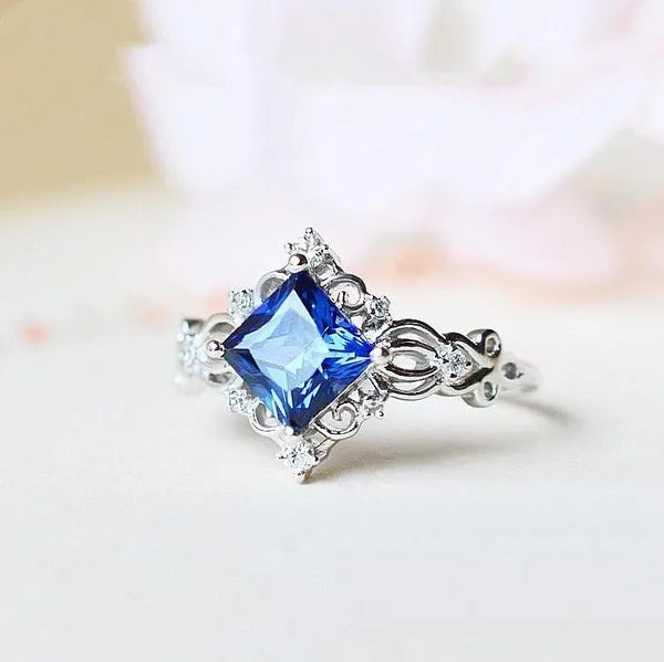 💍💙 Sapphire Blue Ring 💙💍