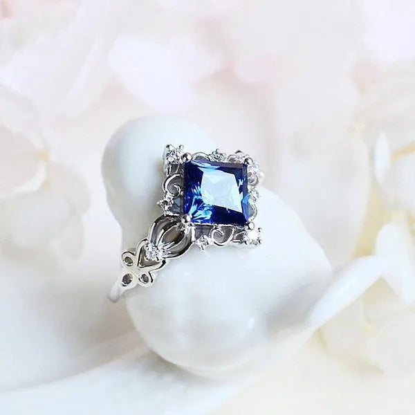 💍💙 Sapphire Blue Ring 💙💍