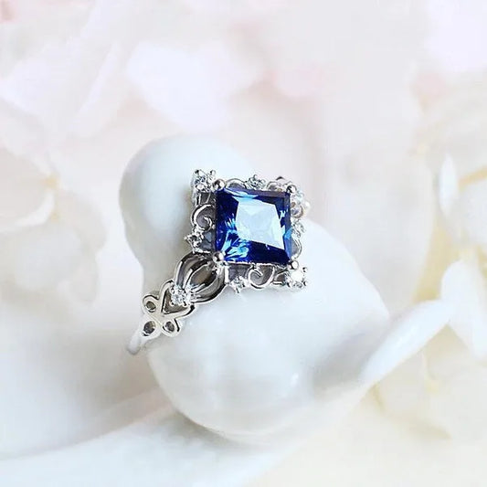💍💙 Sapphire Blue Ring 💙💍