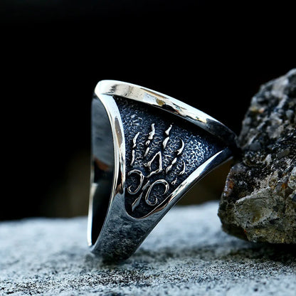 🐺⚔️ Nordic Viking Celtic Wolf Head Ring ⚔️🐺