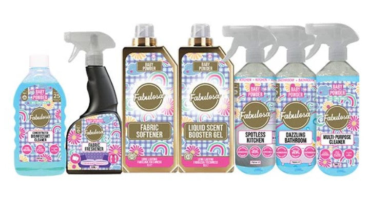 Scented Baby Powder Fragranced Household Cleaning Bundle