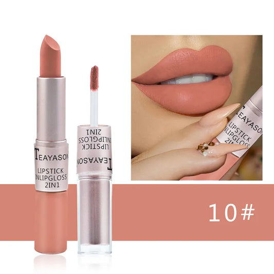 2pc No 10. Lipstick & Lipgloss Set