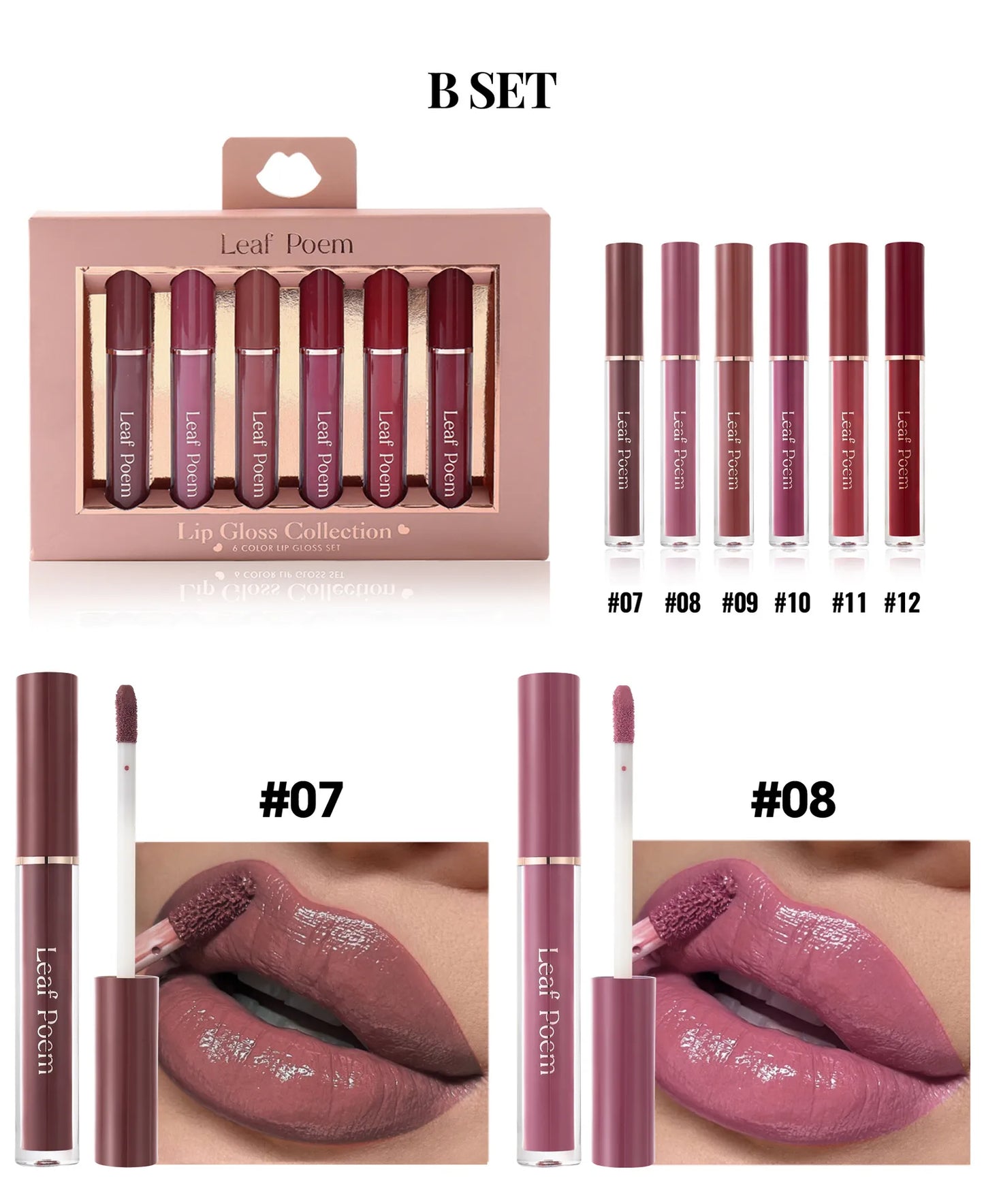 💋 Gorgeous Lipstick/Gloss Set 💋
