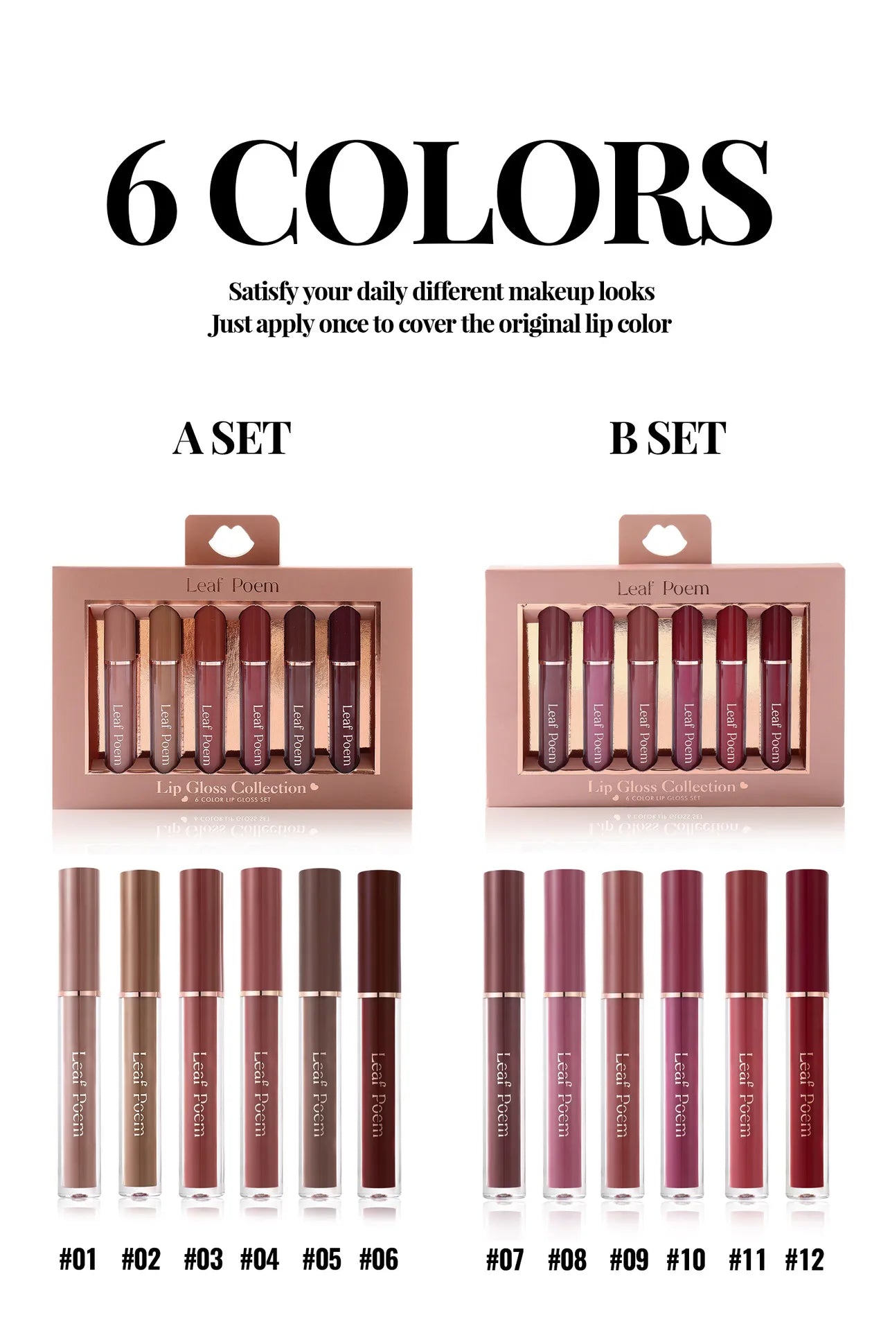 💋 Gorgeous Lipstick/Gloss Set 💋