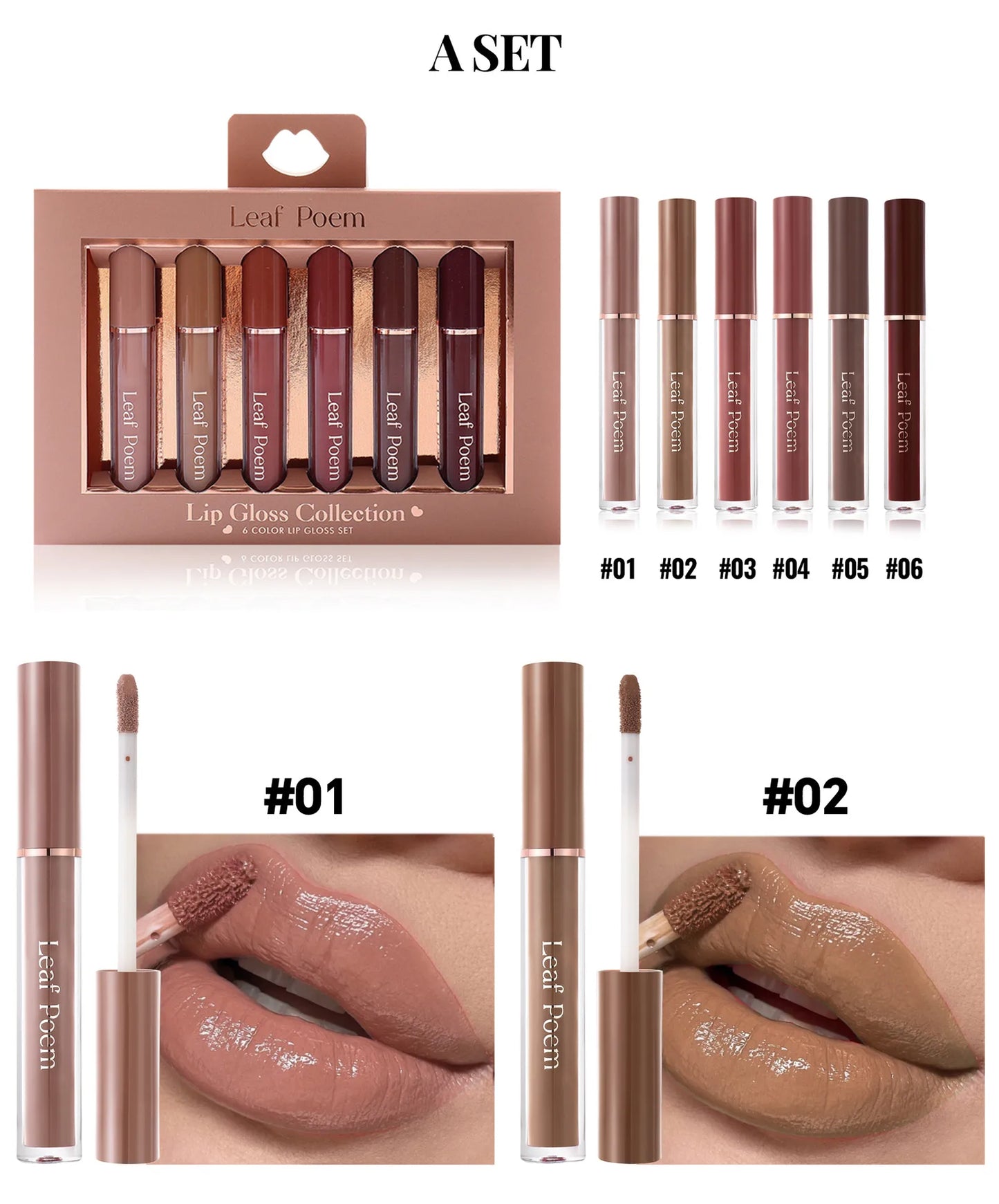 💋 Gorgeous Lipstick/Gloss Set 💋