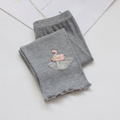 🦢👑 5pc Princess Swan Legging Set 👑🦢