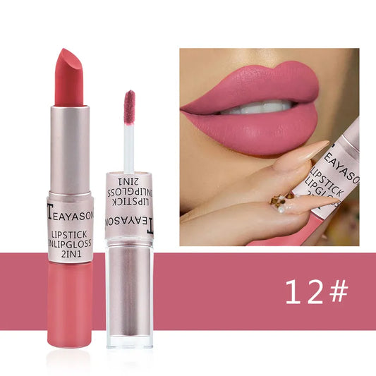 2pc No 12. Lipstick & Lipgloss Set