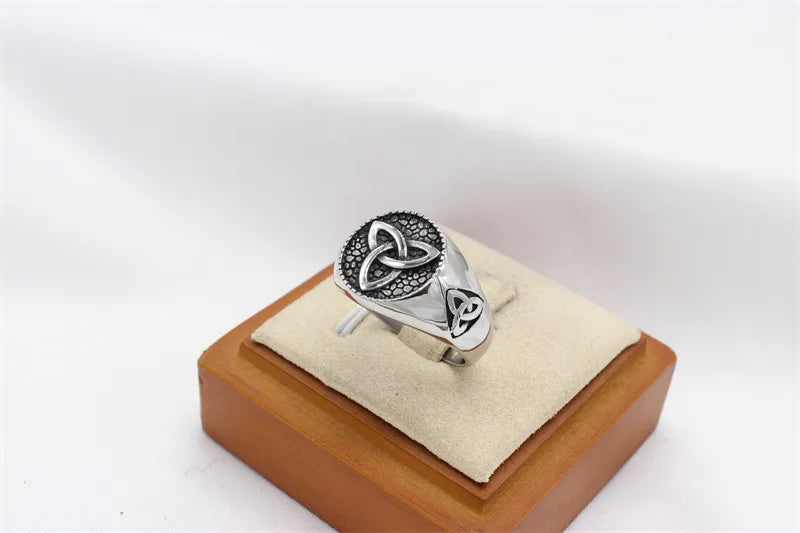 ⚔️🛡️  Viking Themed Titanium Steel Ring 🛡️⚔️