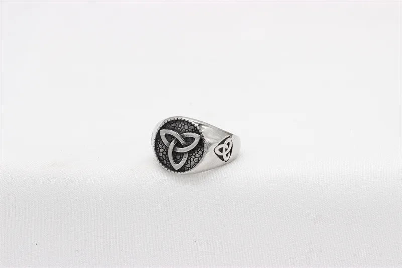 ⚔️🛡️  Viking Themed Titanium Steel Ring 🛡️⚔️