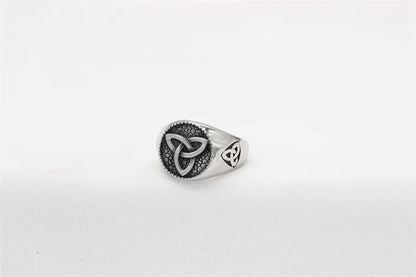 ⚔️🛡️  Viking Themed Titanium Steel Ring 🛡️⚔️