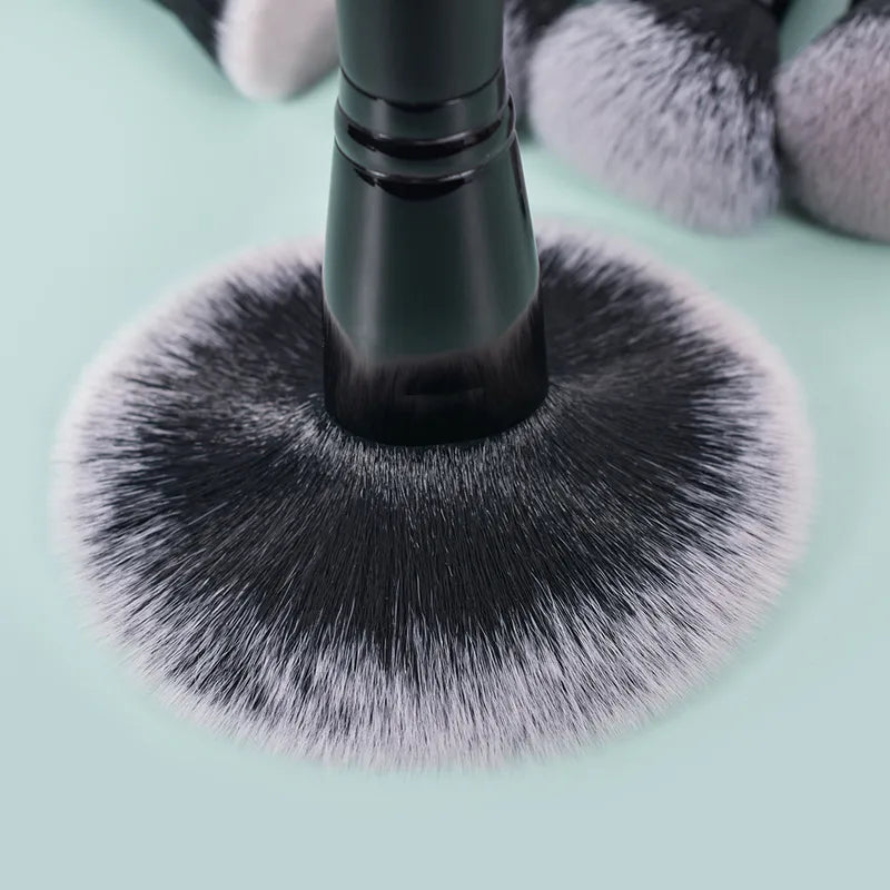 🖤 15-Piece Black Full Face Makeup Brush Sets 🖤