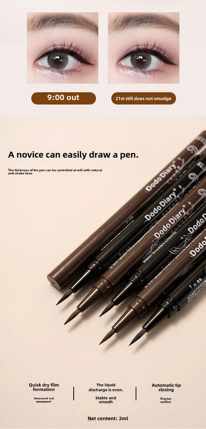 🖤🤎 2pc Liquid Eyeliner Pens Set - Black & Brown 🤎🖤