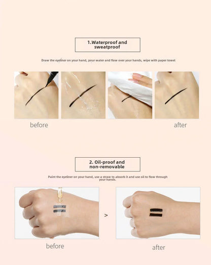🖤🤎 2pc Liquid Eyeliner Pens Set - Black & Brown 🤎🖤
