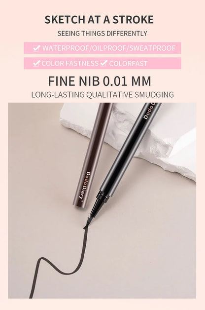 🖤🤎 2pc Liquid Eyeliner Pens Set - Black & Brown 🤎🖤