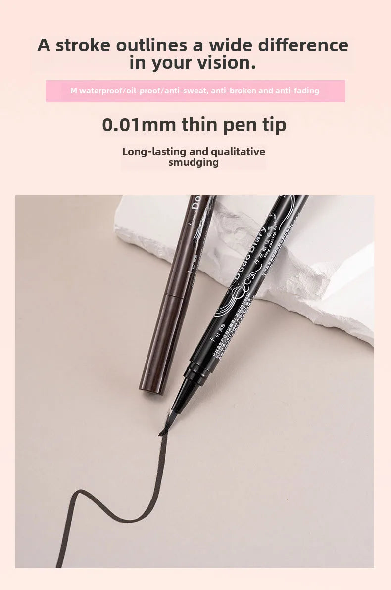 🖤🤎 2pc Liquid Eyeliner Pens Set - Black & Brown 🤎🖤