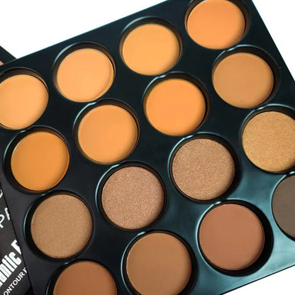 🤎 16 Colours Matte Highlight & Contour Beauty Powder Palette 🤎