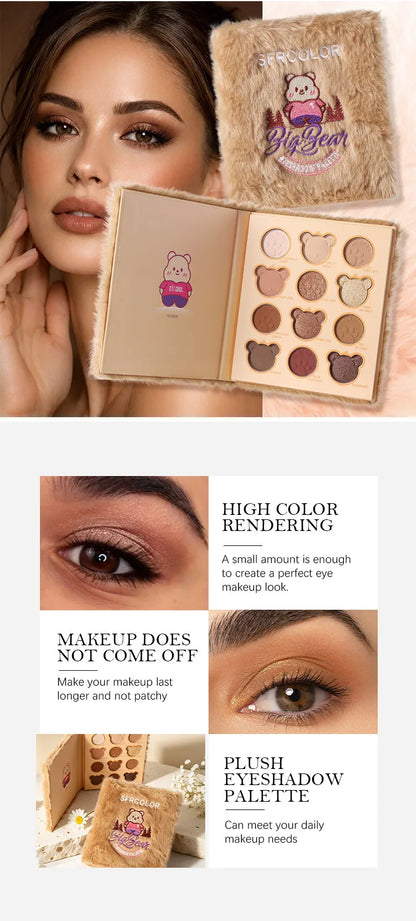 🐻 Bear Plushie Eyeshadow Palette  🐻