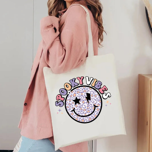 🕸️🎃 Halloween Vibes Tote Bags 🎃🕸️