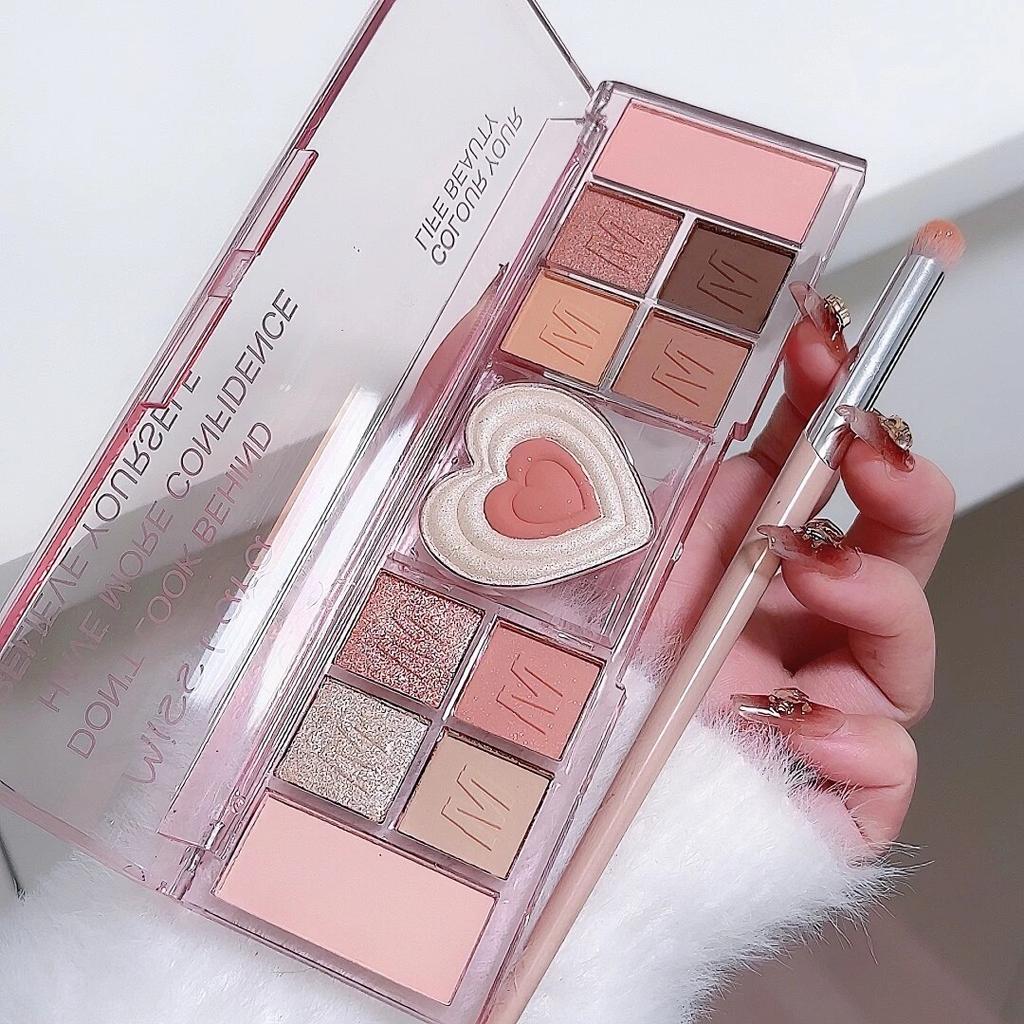 12 Colours Heart Eyeshadow Palettes