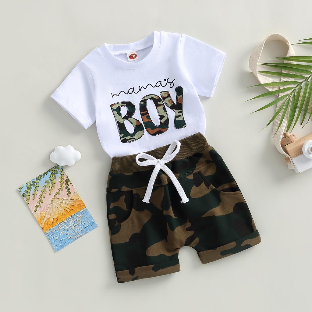 💙 Mama’s Boy Shorts Sets 💙