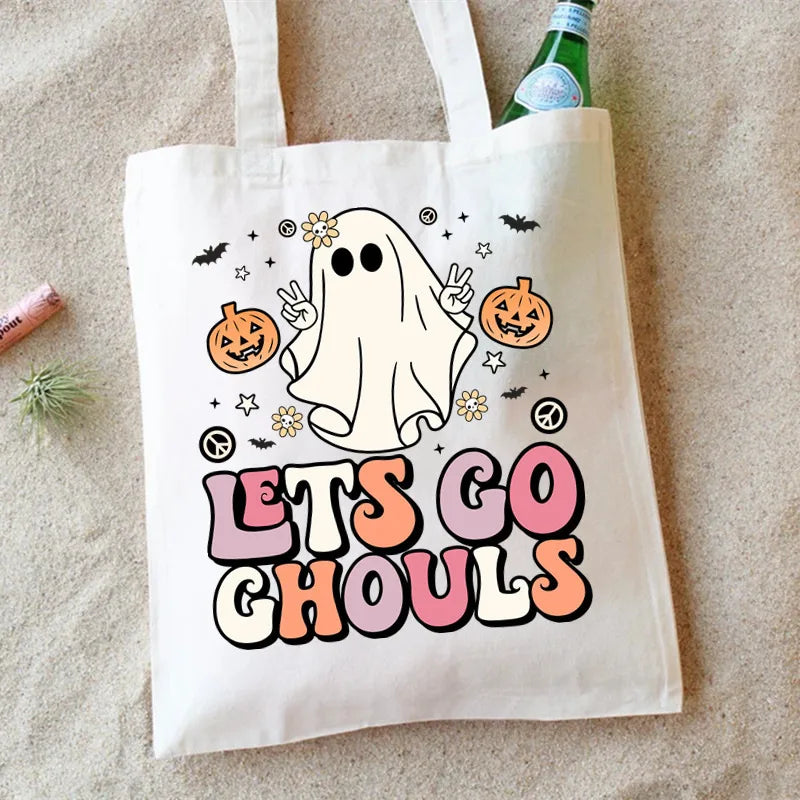 🕸️🎃 Halloween Vibes Tote Bags 🎃🕸️