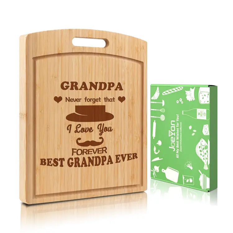 Bamboo Chopping Board For Grandpa