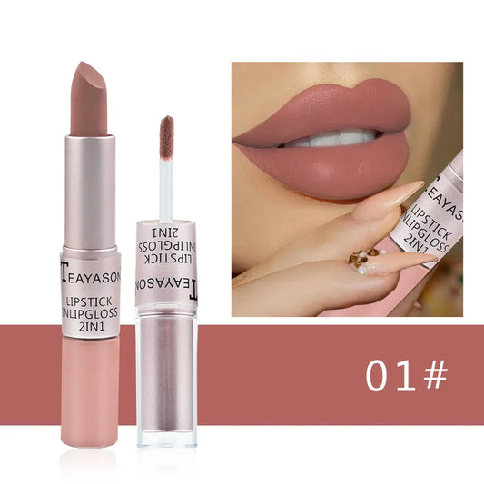 2pc No 1. Lipstick & Lipgloss Set