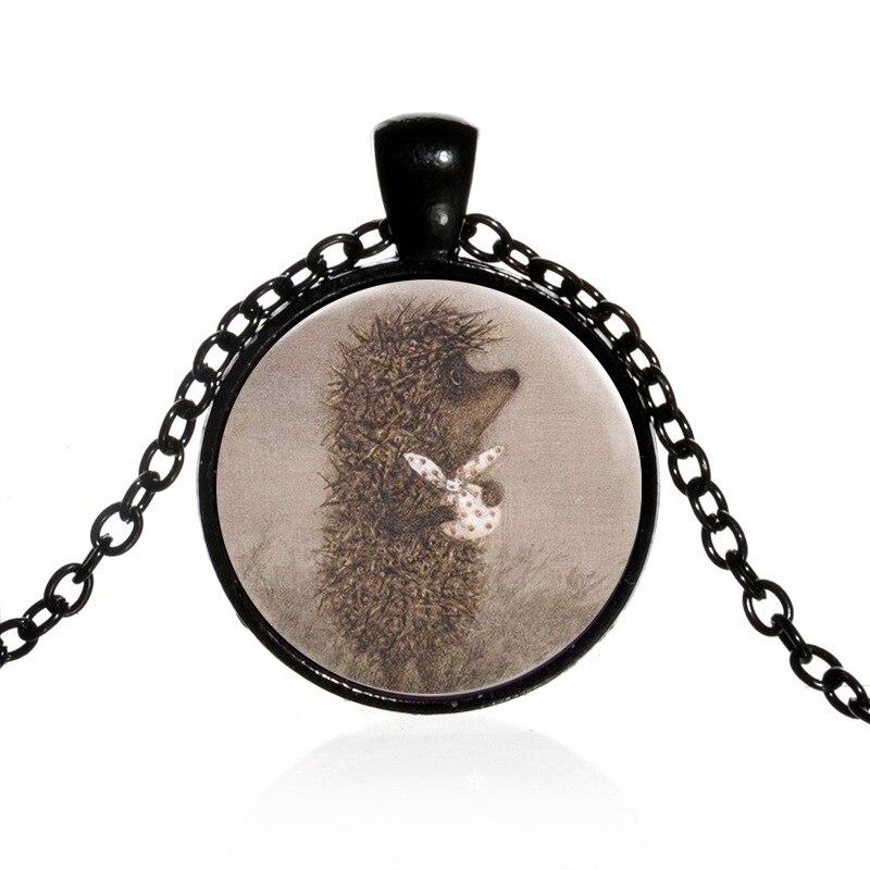 🦔 Vintage Lil' Hedgehog in the Fog Necklace 🦔