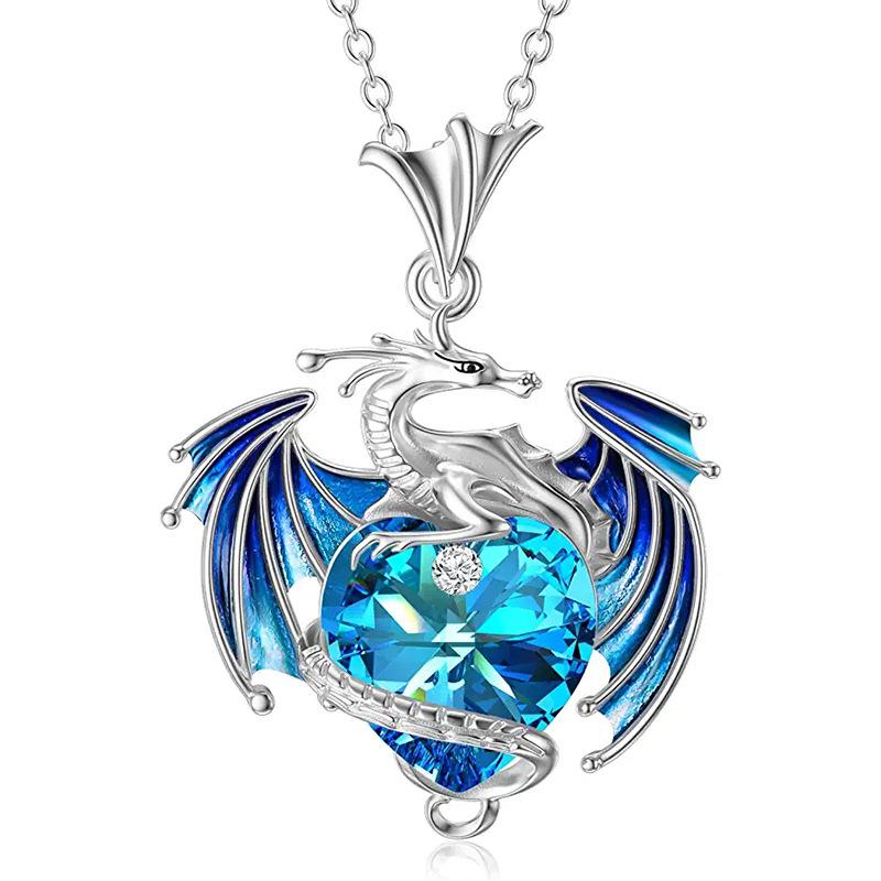 🐉 Heart Shaped Dragon Necklaces 🐉