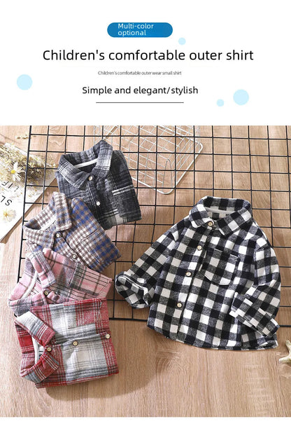 👦 Boy's Plaid Shirts 👦