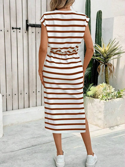 ✨ Striped Slit Dress ✨