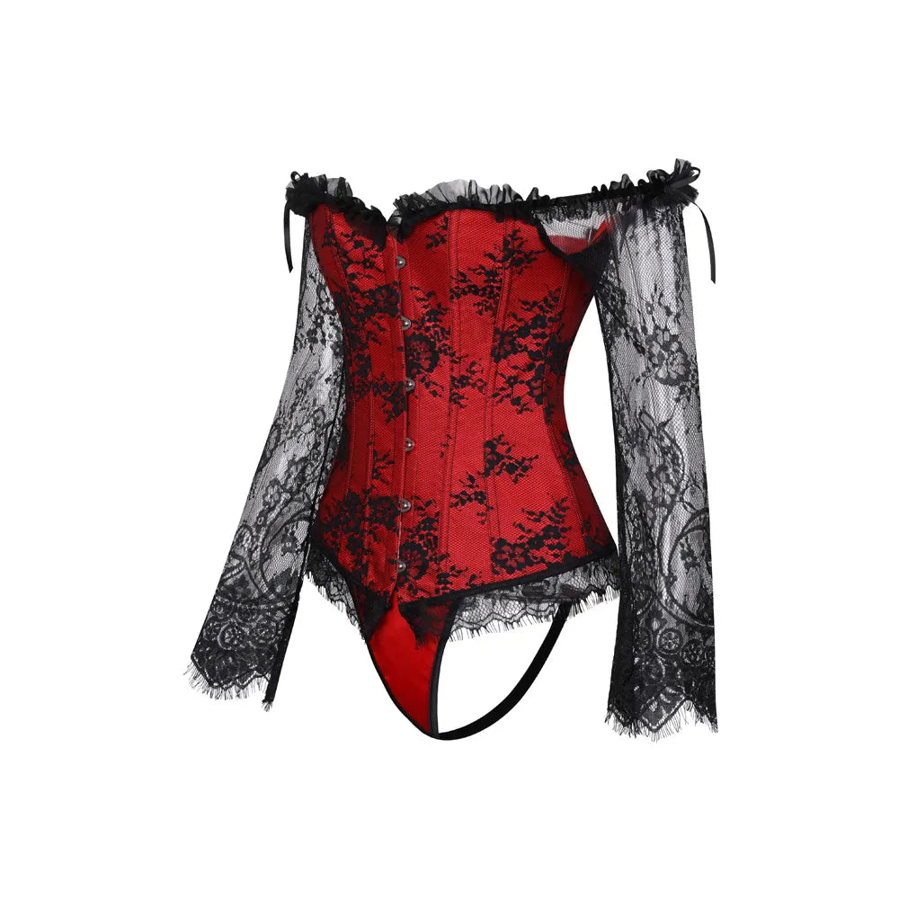 🌹 Lace Corset Lingerie Set 🌹
