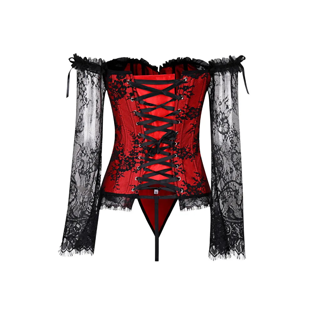 🌹 Lace Corset Lingerie Set 🌹