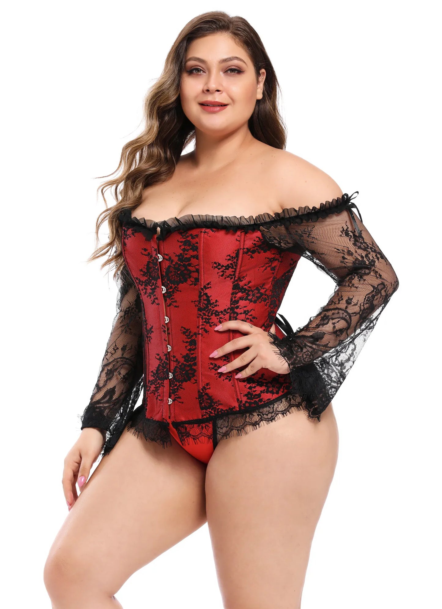 🌹 Lace Corset Lingerie Set 🌹