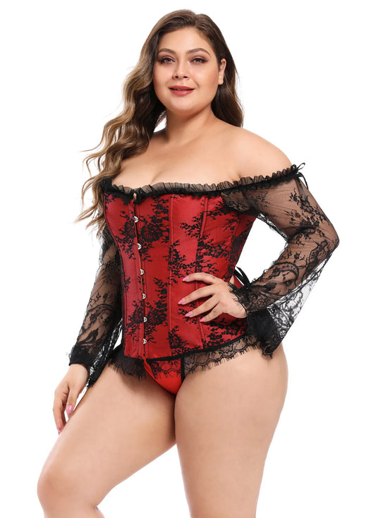 🌹 Lace Corset Lingerie Set 🌹